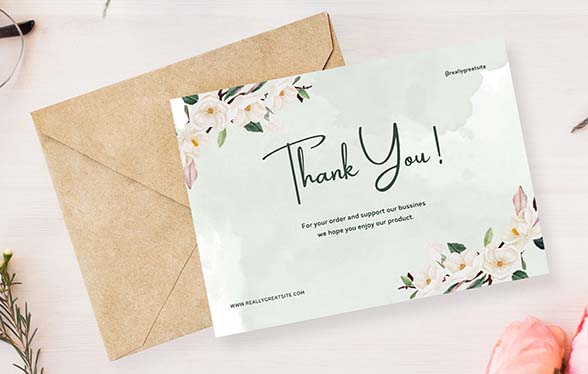 Thank You Card